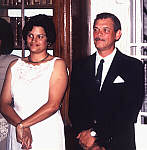 Mrs Linda Richards and Tony Leo